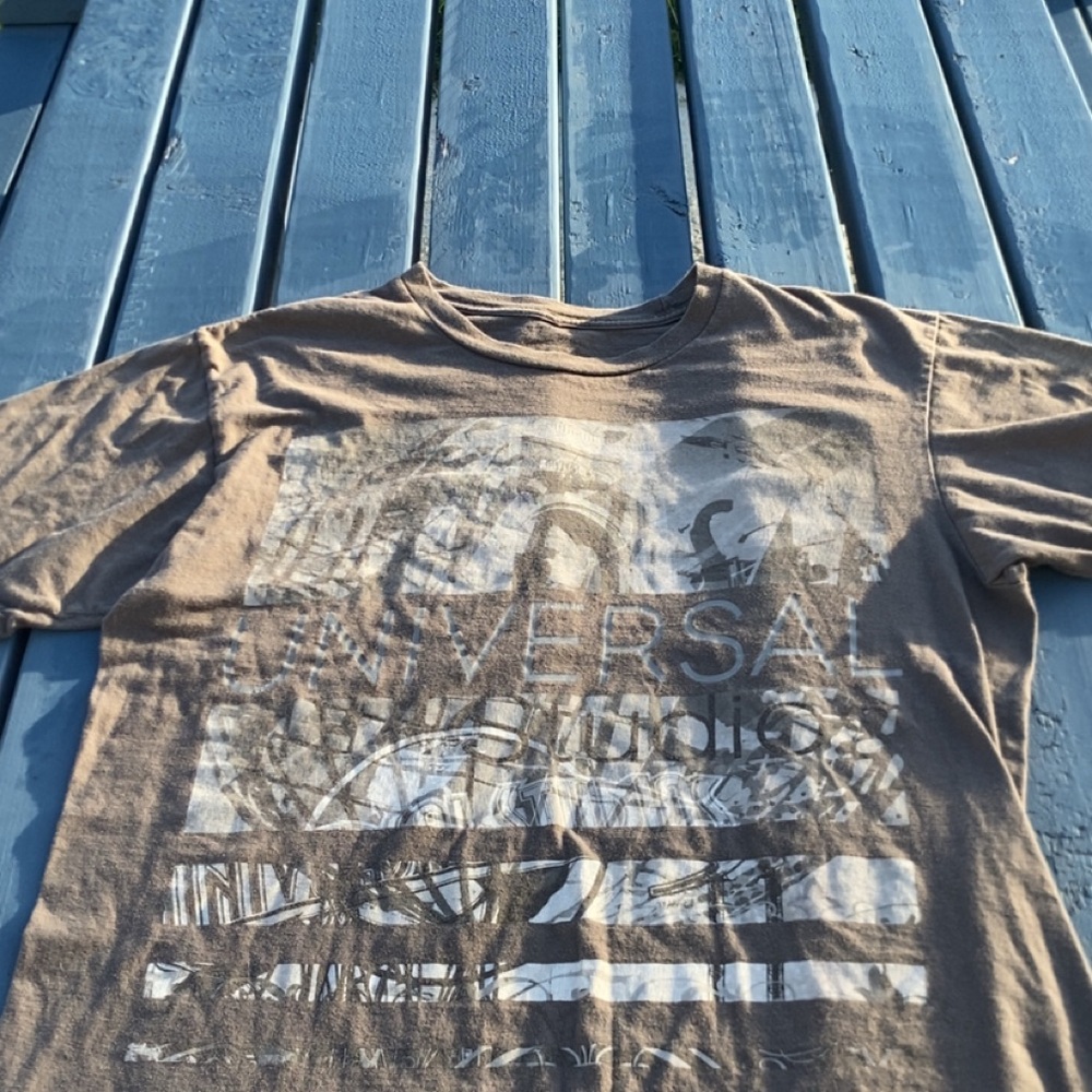 Universal Tan Graphic Men's Tee